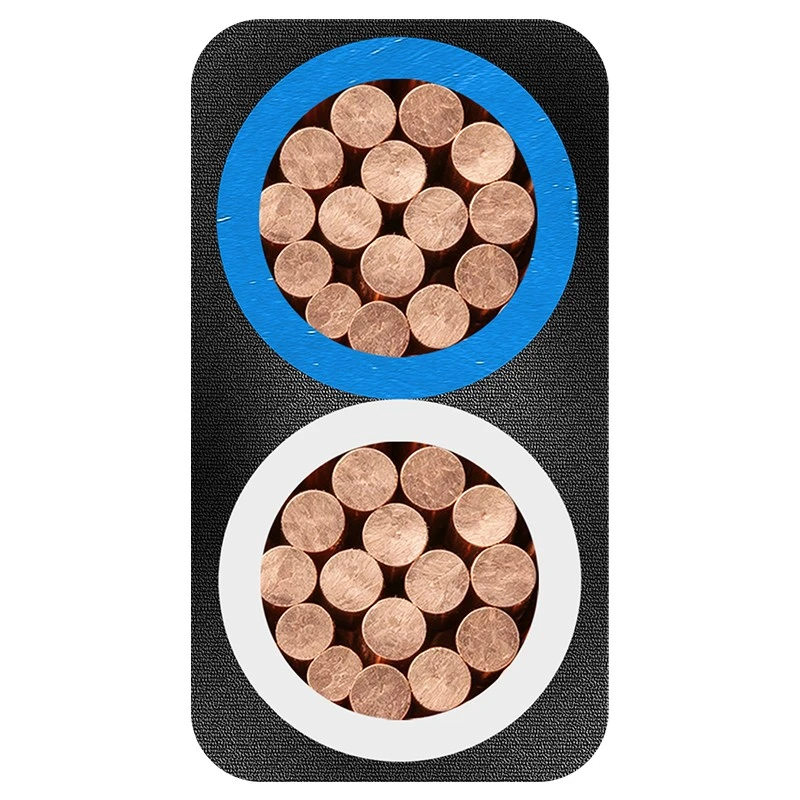 Low Voltage H05VVH2H8- F PVC Insulated Flexible Installation Cable factory